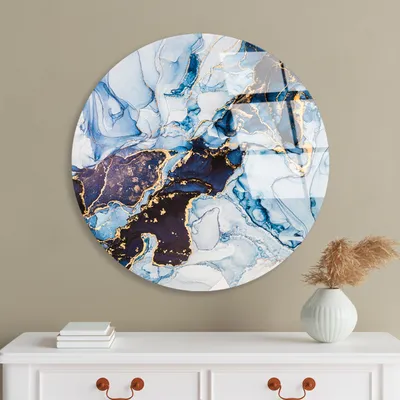 Produktbild von Wallity, UV-1132, Dekorative Malerei aus gehärtetem Glas, Mehrfarbig, 100 % gehärtetes Glas, 60 x 60 cm