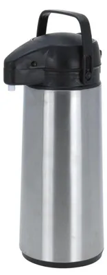 Produktbild von Edelstahl-Isolierkanne 1,8L Kaffee Tee mit Pumpsystem & Tragegriff