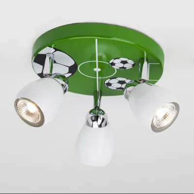 Produktbild von Soccer LED Deckenleuchte, Ø 31 cm, 3x 3 W GU10 LED inkl, 3 x 300 Lumen