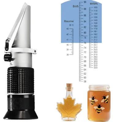 Brix-Refraktometer 58–90% für Honig, Marmelade, Malz, Sirup