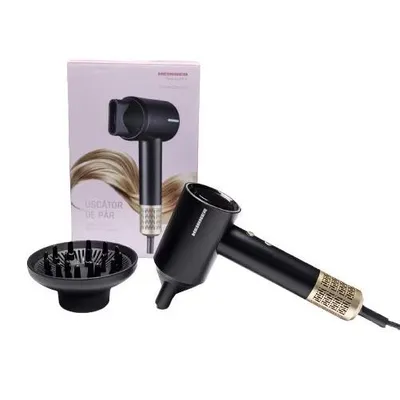 Productafbeelding van Heinner Professionele haardroger, 1600 W, BLDC-motor, digitaal display, ionenfunctie, zwart