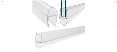 Produktbild von Untere Duschdichtung für Duschkabinen 4-6mm, 100 cm, Lippenprofil, US-02