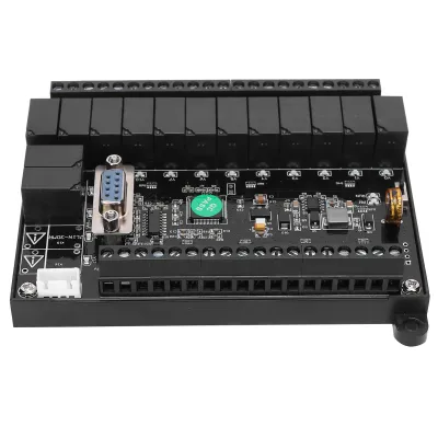 Image de Carte de contrôle PLC,Contrôleur programmable PLC,Module de décélération,Module de sortie relais,Module de décélération avec analogique,Fournitures industrielles automatisées
