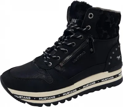 Produktbild von Mustang Mustang Schnürstiefelette Schwarz