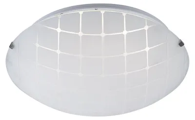 Produktbild von LED Deckenleuchte, Chrom, Glas, opal, Durchmesser 25cm