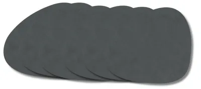Produktbild von LIND DNA Tischset L Nupo 6-er Set Anthracite