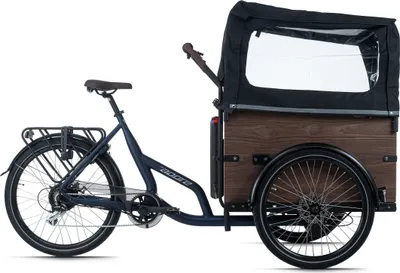Produktbild von Adore Cargo E-Bike Urban Deluxe blau adore-bikes 258E