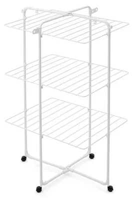 Obrázok produktu pre Brabantia 306303, Stojaci sušiak na bielizeň, Oceľ, Biela, 23 m, 3 police/políc, 760 mm