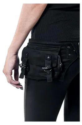 Produktbild von Uni schwarze Gürteltasche