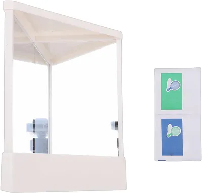 Productafbeelding van Make-upspiegel, dubbel reflectiesysteem, wit, voor make-up