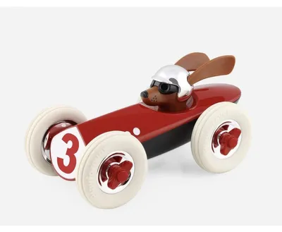 Image de Playforever Voiture Rufus - Patric - Rouge 21cm