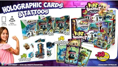 Produktbild von Italian Brainrot assorted About letters + tattoos