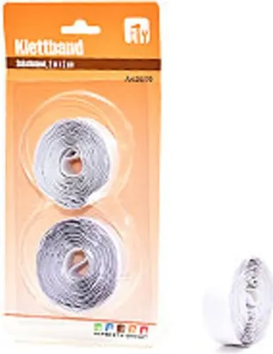 Obrázek produktu pro Samolepicí páska na suchý zip 2 m x 2 cm, bílá