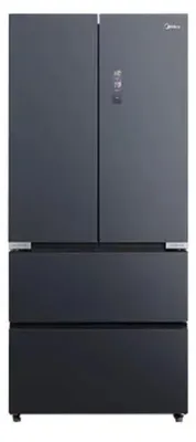 Produktbild von Midea MDRF705BIE70, Freistehend, French door, Grau, 2 Tür(en), Berührung, LED