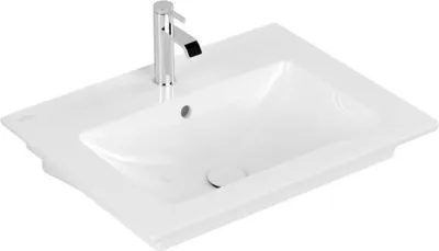 Immagine prodotto di Villeroy & Boch Venticello lavabo, 1 trou pour robinet, avec trop-plein, 650x500mm, 412465R1, 412465R1