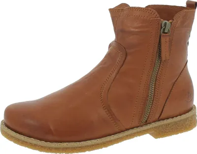 Produktbild von Andrea Conti Damen Stiefelette Boot Zierreißverschluss Leder 0344814, Größe:40 EU, Farbe:Braun