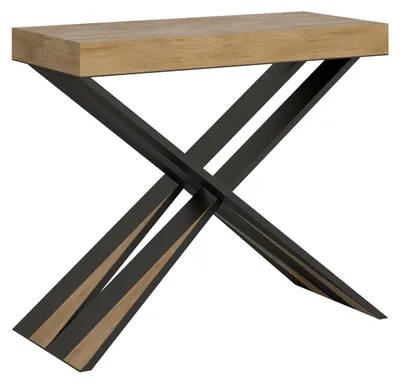 Immagine prodotto di Consolle Allungabile 90-300x40x77 cm in Nobilitato Marrone