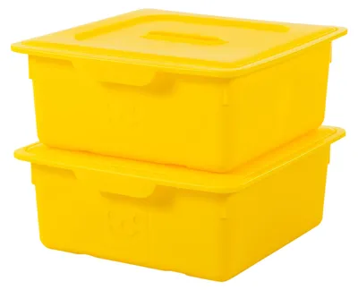 Obrázek produktu pro Iris Ohyama, plastové úložné boxy pro děti, sada 2 kusů, objem 10 litrů, bez BPA - KD