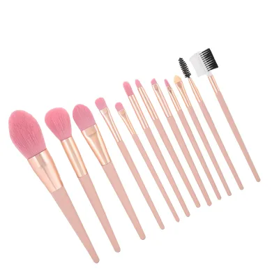 Obrázok produktu pre Štetce na make-up, sada štetcov na make-up, sada kozmetických štetcov, štetec na púder, štetec na očné tiene, štetec na rúž