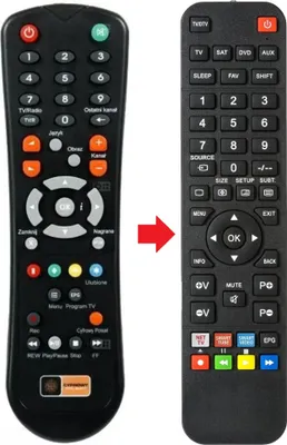 Produktbild von Fernbedienung passend für CYFROWY POLSAT HD3000