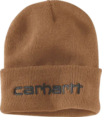 Zdjęcie produktu dla Carhartt Plate Hat - 104068 brązowy, czarny, szary, Kolor:Brązowy, Akcesoria:Jeden rozmiar