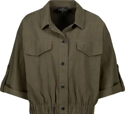 Produktbild von Monari Damen Jacke aus Modalmischung mit ¾-Ärmeln, olive, Größe 44