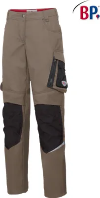 Produktbild von BP® Arbeitshose für Damen - walnuss/schwarz - 34n