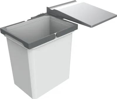 Immagine prodotto di Naber Cox® Beep 450, cestino per tecnologia girevole, grigio chiaro, H 390 mm, 15,5 litri 8013004