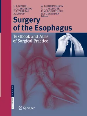 Obrázek produktu pro Surgery of the Esophagus