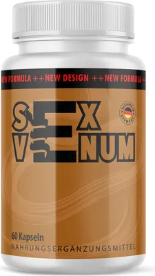 Produktbild von Sex Venum Kapseln | für mehr Leidenschaft zu zweit | schonende Anwendung | Inhalt 60 Kapseln