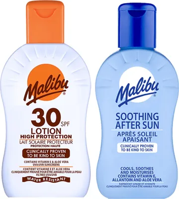 Image de Baume Malibu SPF30 100 ml + Baume après-soleil 100 ml