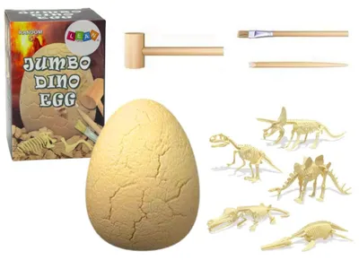 Produktbild von Lean Archäologie-Set Dinosaurier-Ei-Fossilien