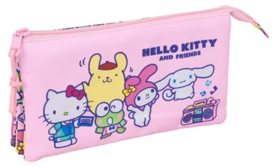 Produktbild von Hello Kitty & Friends 3-teiliges Federmä ppchen