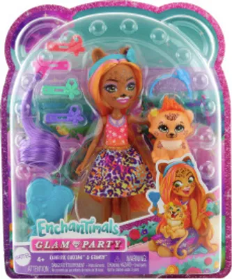 Obrázek produktu pro Enchantimals Glam Party HNV30, Módní panenka, Ženy, 4 rok/roky, Chlapec/děvče, 155 mm, Vícebarevný