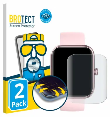 Produktbild von 2x BROTECT Fullscreen Schutzfolie für Konitee IDW25 1.83" Displayschutz Folie Fullcover Matt Entspiegelungsfolie