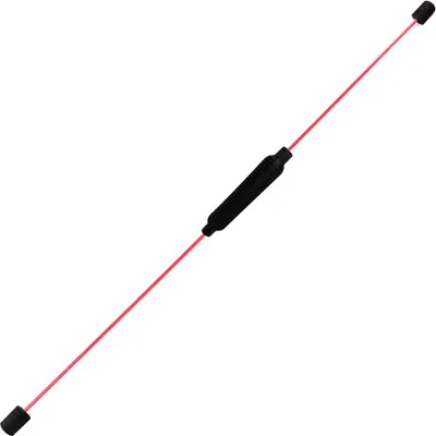 Produktbild von Elastischer Fitnessstange abnehmbare Hochfrequenzschwingung gewichtete Training für Muskelübungen rot