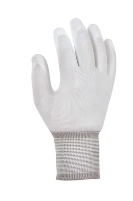 Produktbild von 12 Paar Polyester-Strickhandschuhe POLYURETHAN BESCHICHTET Größe 10