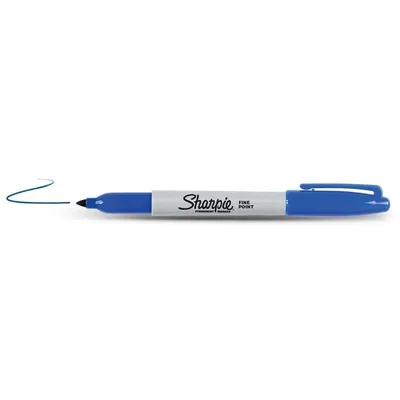 Immagine prodotto di Sharpie Fine Point marcatore permanente Punta sottile Blu