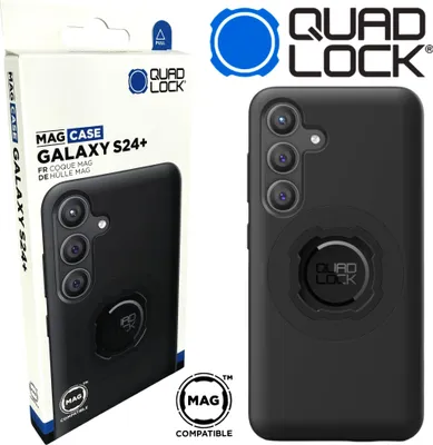 Produktbild von QUAD LOCK MAG Case Handy Schutz Hülle Halter passend für Galaxy S24+