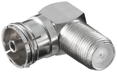 Zdjęcie produktu dla Goobay 12237, F-Typu, F-Typu, F-Typu, Żeńska, Żeńska, Cynk