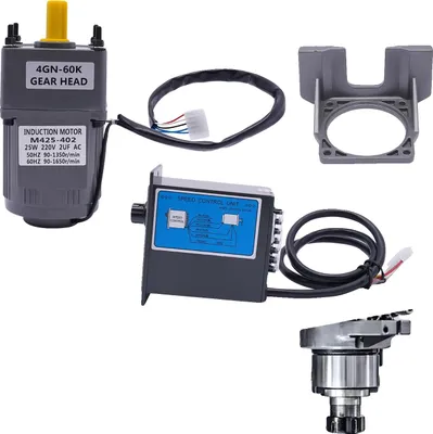 Produktbild von Elektrischer Getriebemotor, einstellbare Geschwindigkeit, hohes Drehmoment, langlebige Konstruktion