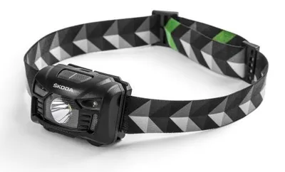 Obrázek produktu pro Škoda LED čelová svítilna s USB nabíjením