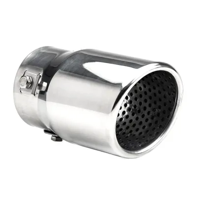 Immagine prodotto di Punta del silenziatore di scarico in acciaio inox MT 017 cromo AMIO-02348