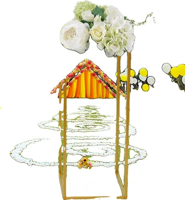 Image de Porte-fleurs en métal doré, design élégant, usage polyvalent, M