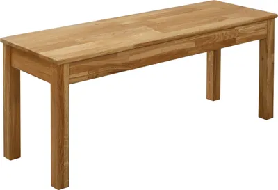 Produktbild von Krok Wood Sitzbank Tomas aus Massivholz in Eiche 100x35x45 cm