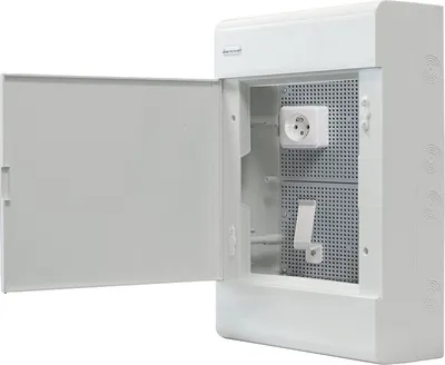 Obrázek produktu pro Rozdzielnica Natynkowa Multimedialna SRn-24/BM, biała, IP40, 1.155 Elektro-Plast