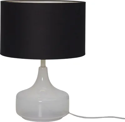Produktbild von it's about RoMi - Tischleuchte Reykjavik - Schwarz - Ø32cm Tischlampe - Nachttischlampe, Wohnzimmer, Schlafzimmer