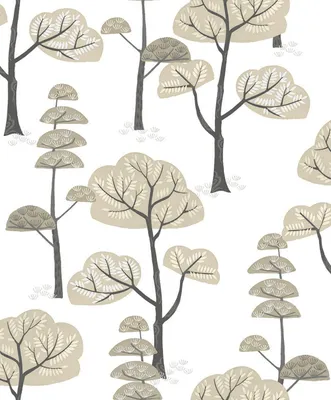 Immagine prodotto di Carta da parati Masureel paesaggio boscoso beige - 631852 - 53 cm x 10,05 m