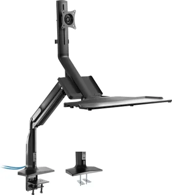 Obrázok produktu pre InLine 23174A, Svorka/preskrutkovanie, 9 kg, 43,2 cm (17"), 43,2 cm (17"), 100 x 100 mm, Čierna