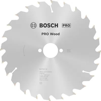 Produktbild von PRO Wood Kreissägeblatt, 200 x 2,8 x 30 mm, Z24